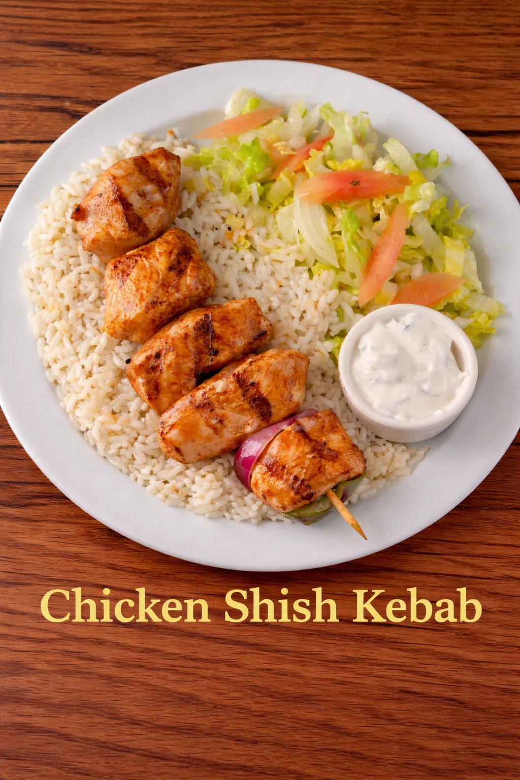 Chicken Shish Kebab at Vibe Lounge
